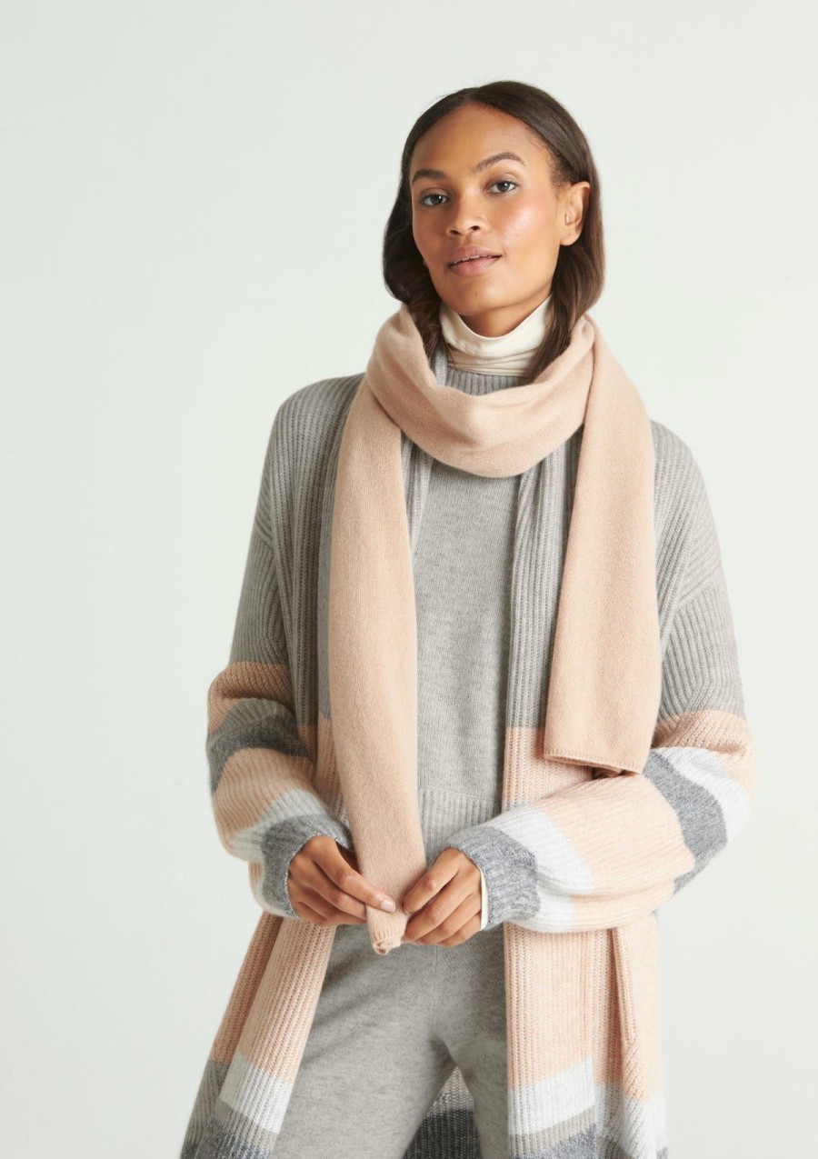 Accessories Loop Cashmere | Lofty Cashmere Scarf In Toffee