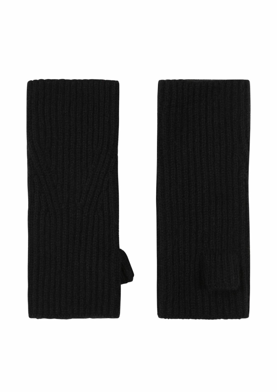 Accessories Loop Cashmere | Cashmere Mitt In Black