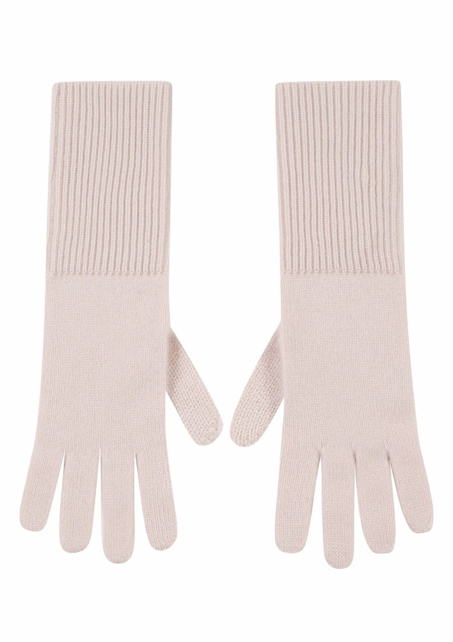 Accessories Loop Cashmere | Cashmere Glove In Ballet Pink