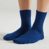 Men Loop Cashmere | Mens Cashmere Socks In Midnight Blue