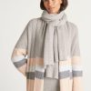 Accessories Loop Cashmere | Lofty Cashmere Scarf In Foggy Grey