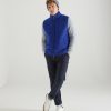 Men Loop Cashmere | Mens Cashmere Gilet In Ultramarine Blue