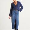 Women Loop Cashmere | Lofty Cashmere Cardigan In Deep Blue