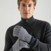 Men Loop Cashmere | Mens Cashmere Gloves In Derby Grey