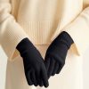 Accessories Loop Cashmere | Cashmere Glove In Black