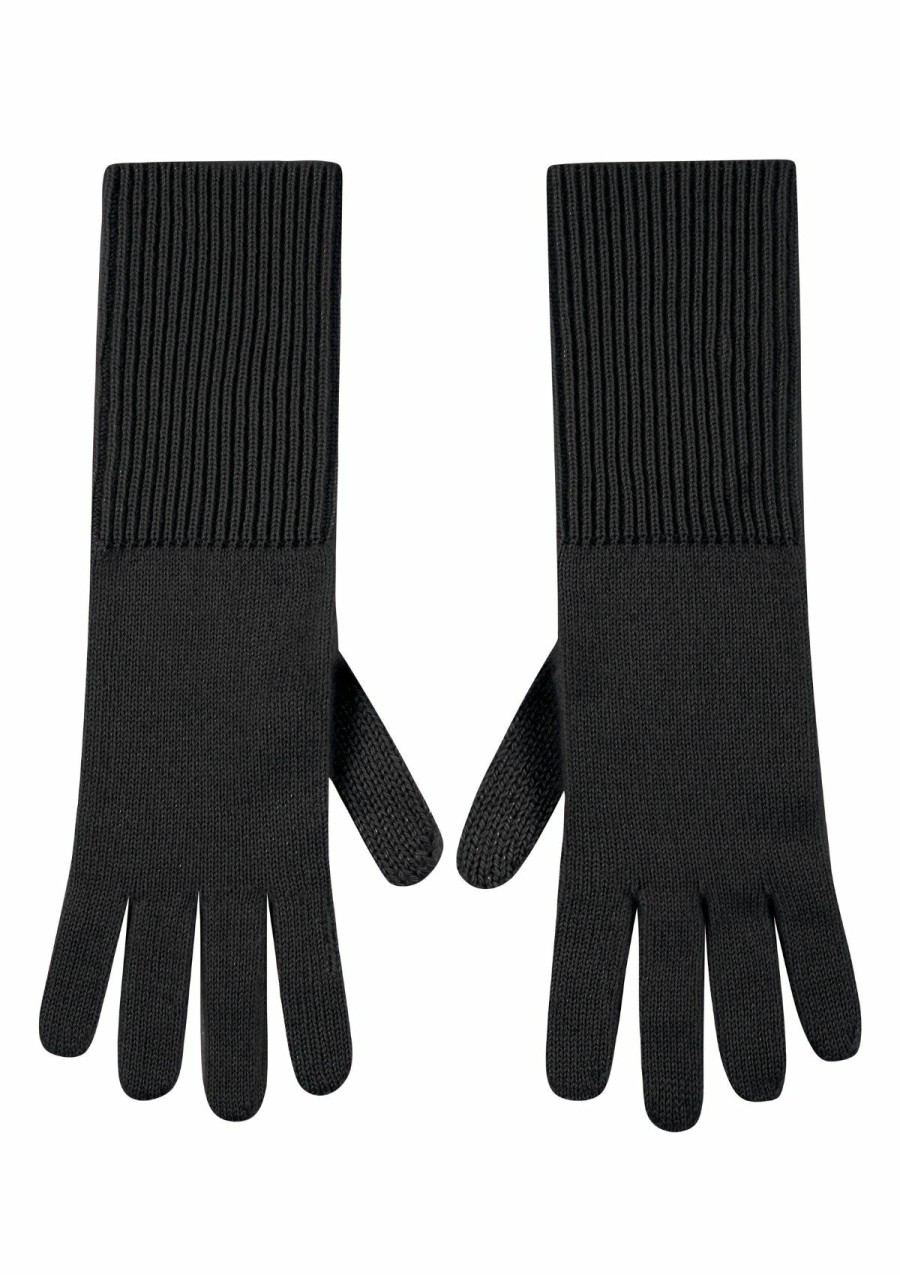 Accessories Loop Cashmere | Cashmere Glove In Black