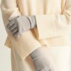 Accessories Loop Cashmere | Cashmere Glove In Foggy Grey