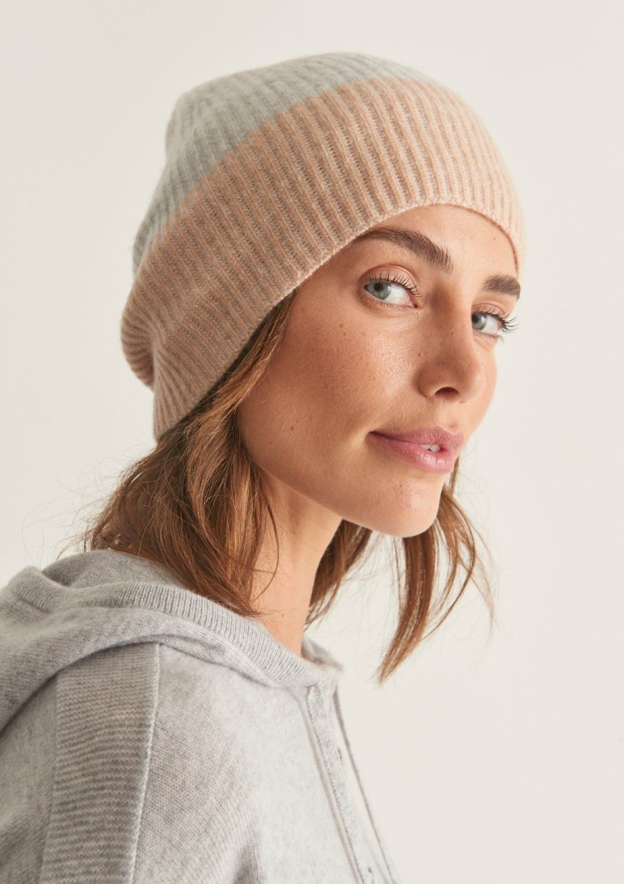 Accessories Loop Cashmere | Cashmere Beanie In Striped