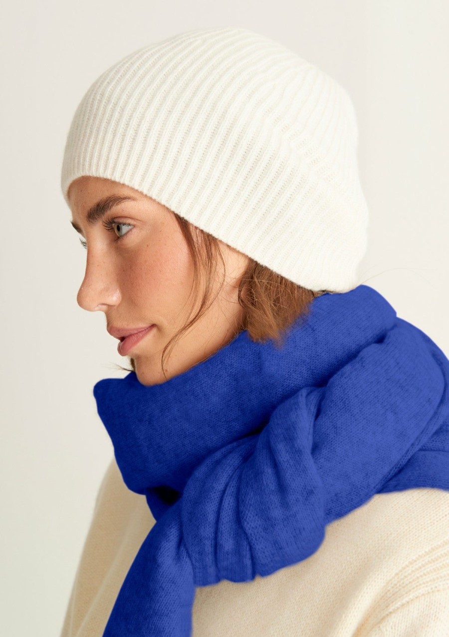 Accessories Loop Cashmere | Cashmere Lofty Blanket Scarf In Klein Blue