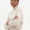 Women Loop Cashmere | Lofty Cashmere Batwing Sweater In Birch