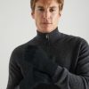 Men Loop Cashmere | Mens Cashmere Gloves In Black