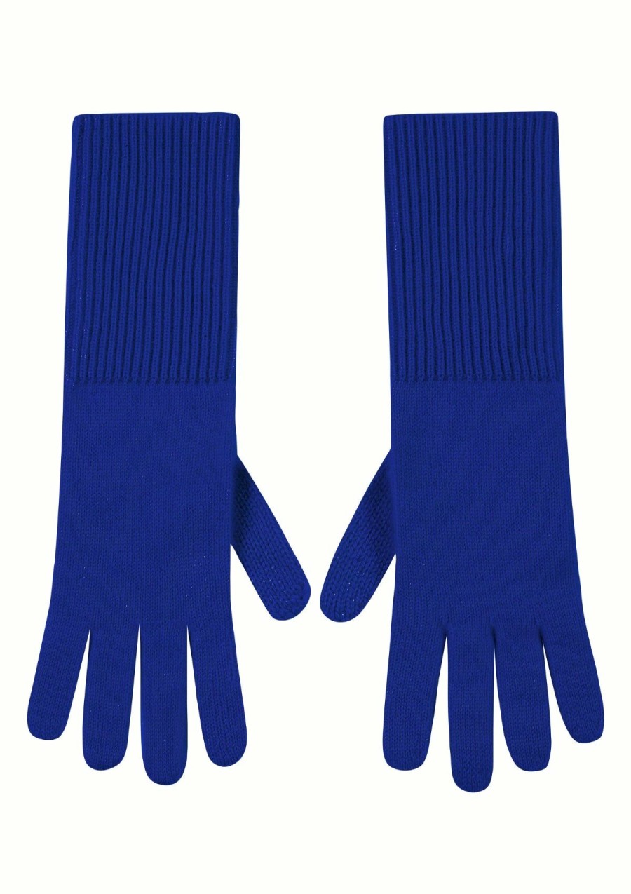 Accessories Loop Cashmere | Cashmere Glove In Klein Blue