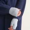 Accessories Loop Cashmere | Cashmere Mitt In Whisper Blue