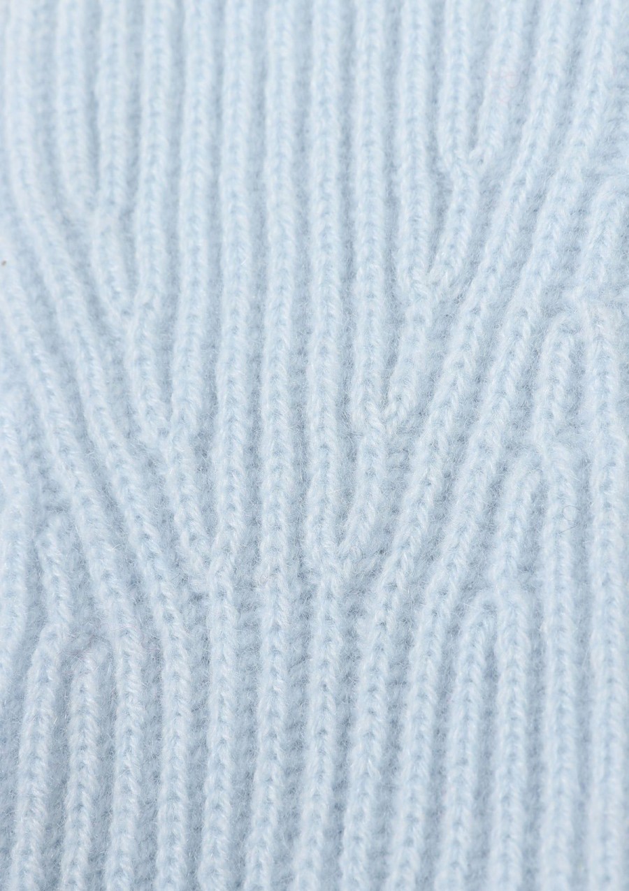 Accessories Loop Cashmere | Cashmere Mitt In Whisper Blue