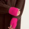 Accessories Loop Cashmere | Cashmere Mitt In Cherry Pink