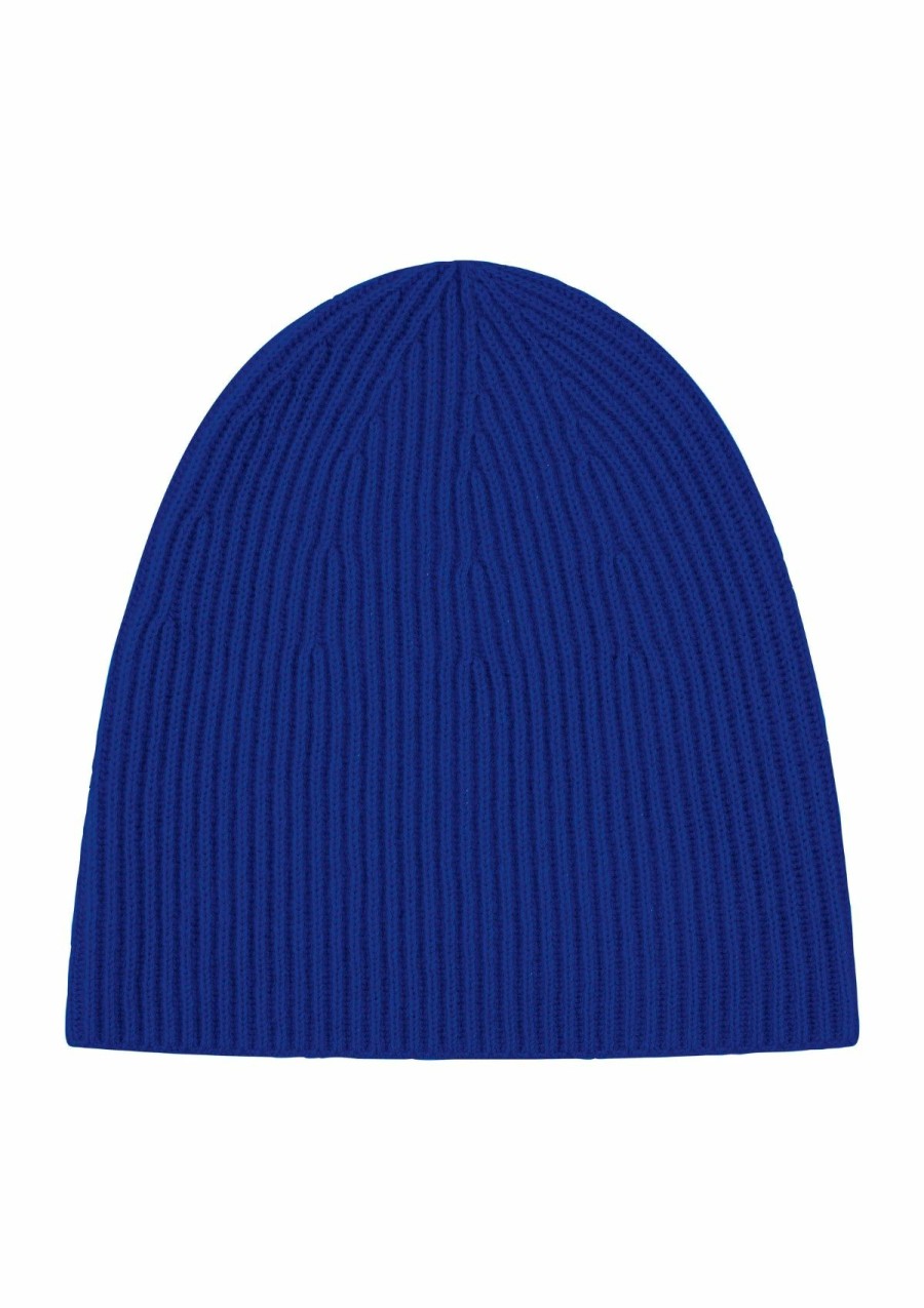 Accessories Loop Cashmere | Cashmere Beanie In Klein Blue