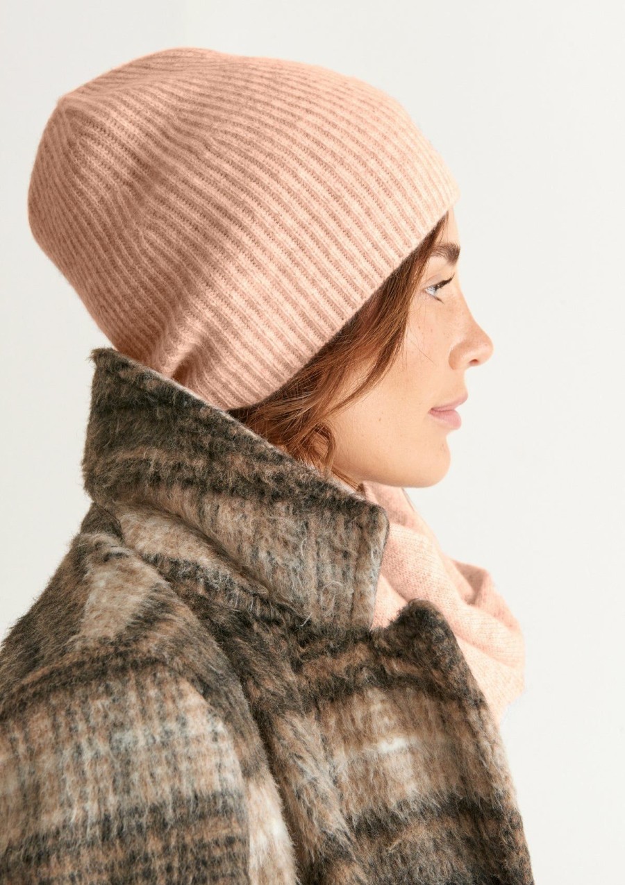 Accessories Loop Cashmere | Cashmere Beanie In Toffee