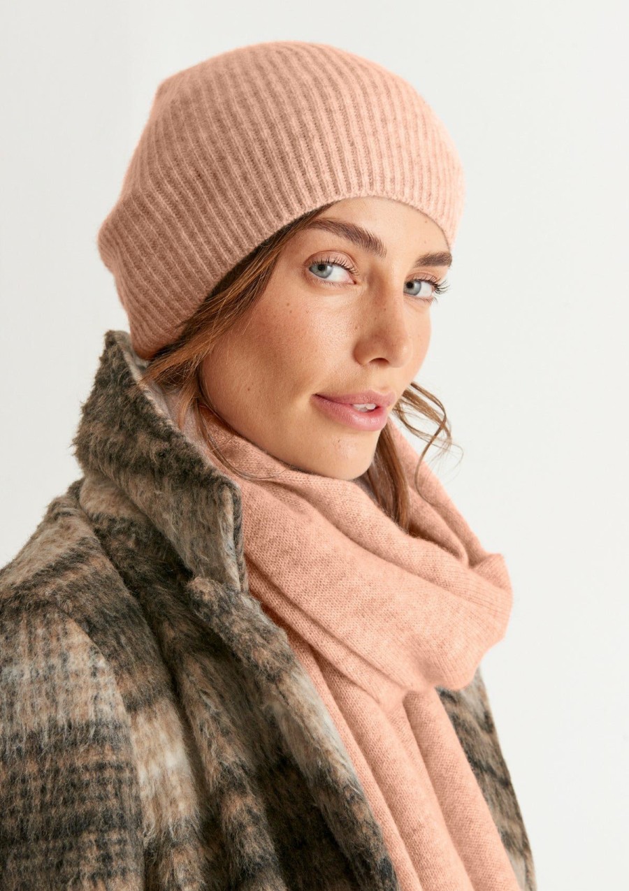 Accessories Loop Cashmere | Cashmere Beanie In Toffee