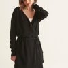 Women Loop Cashmere | Cashmere Wrap Cardigan In Black